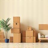 Cartons et meuble maison